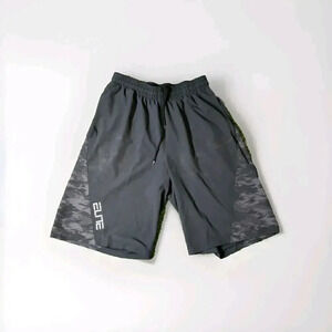 Nike Shorts Mens Black Drifit Elite Performance Basketball Bottoms Medium